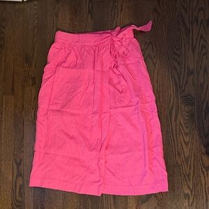 A New Day Vibrant Pink Skirt with Bow Detail